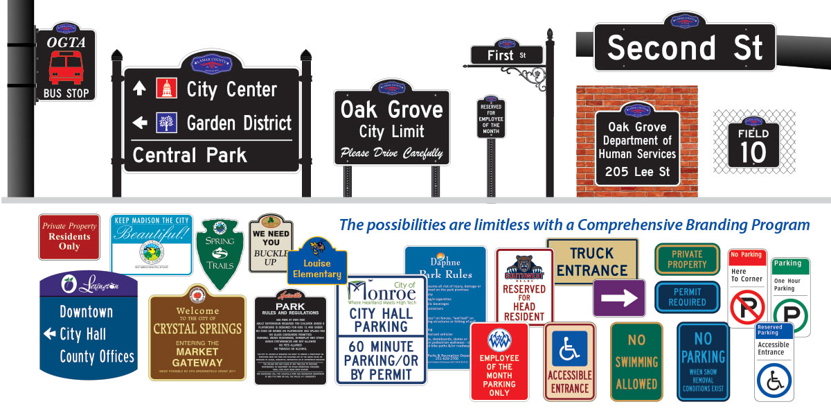 Comprehensive Branding Program Custom Signs